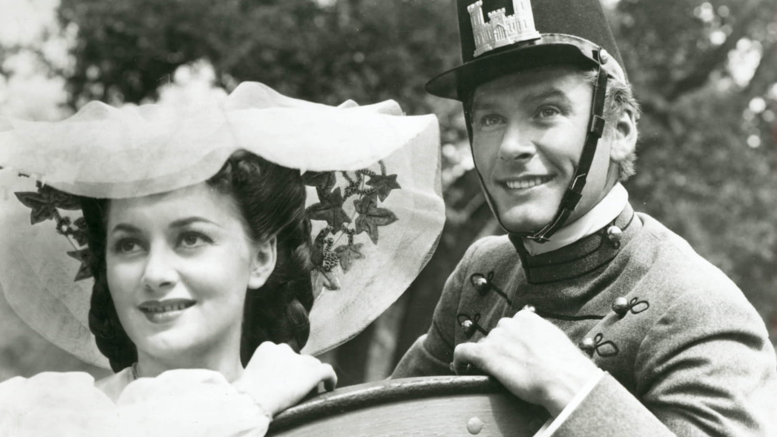 Olivia De Havilland et Errol Flynn 