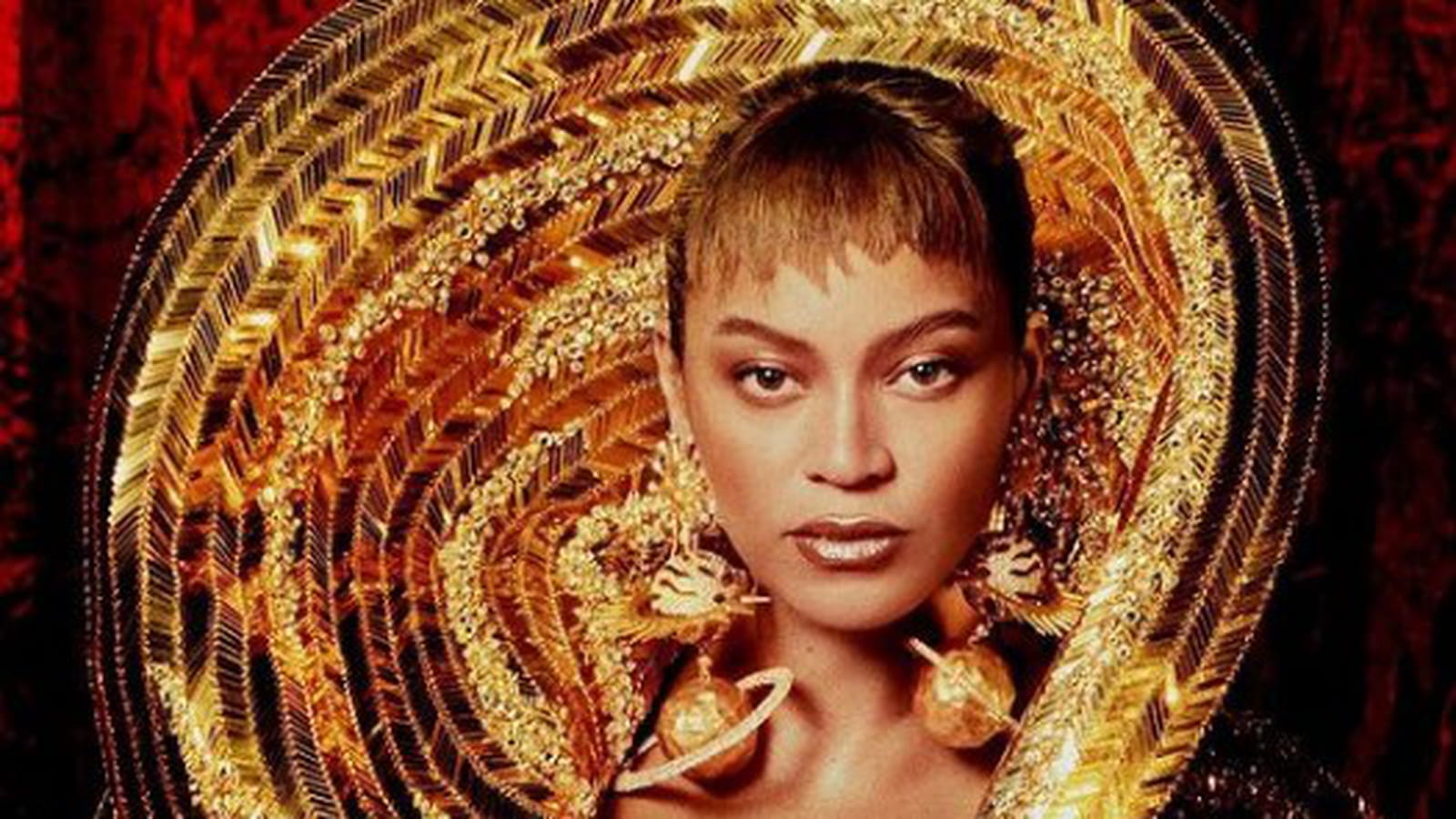 Beyoncé et sa mini frange
