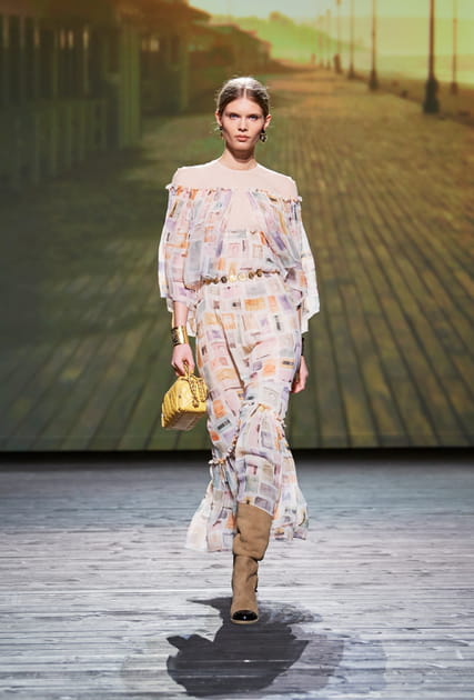 Look 64&nbsp;du d&eacute;fil&eacute; Chanel automne-hiver 2024-2025