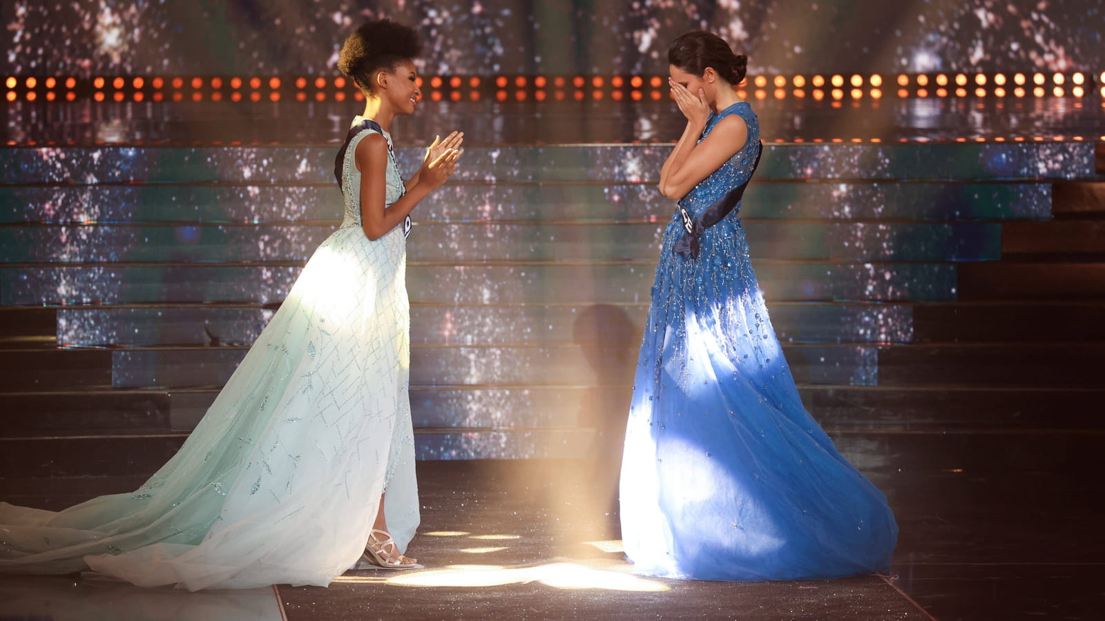 Miss Martinique et Miss  Île-de-France
