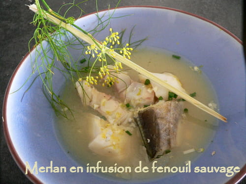 Merlan en infusion de fenouil sauvage