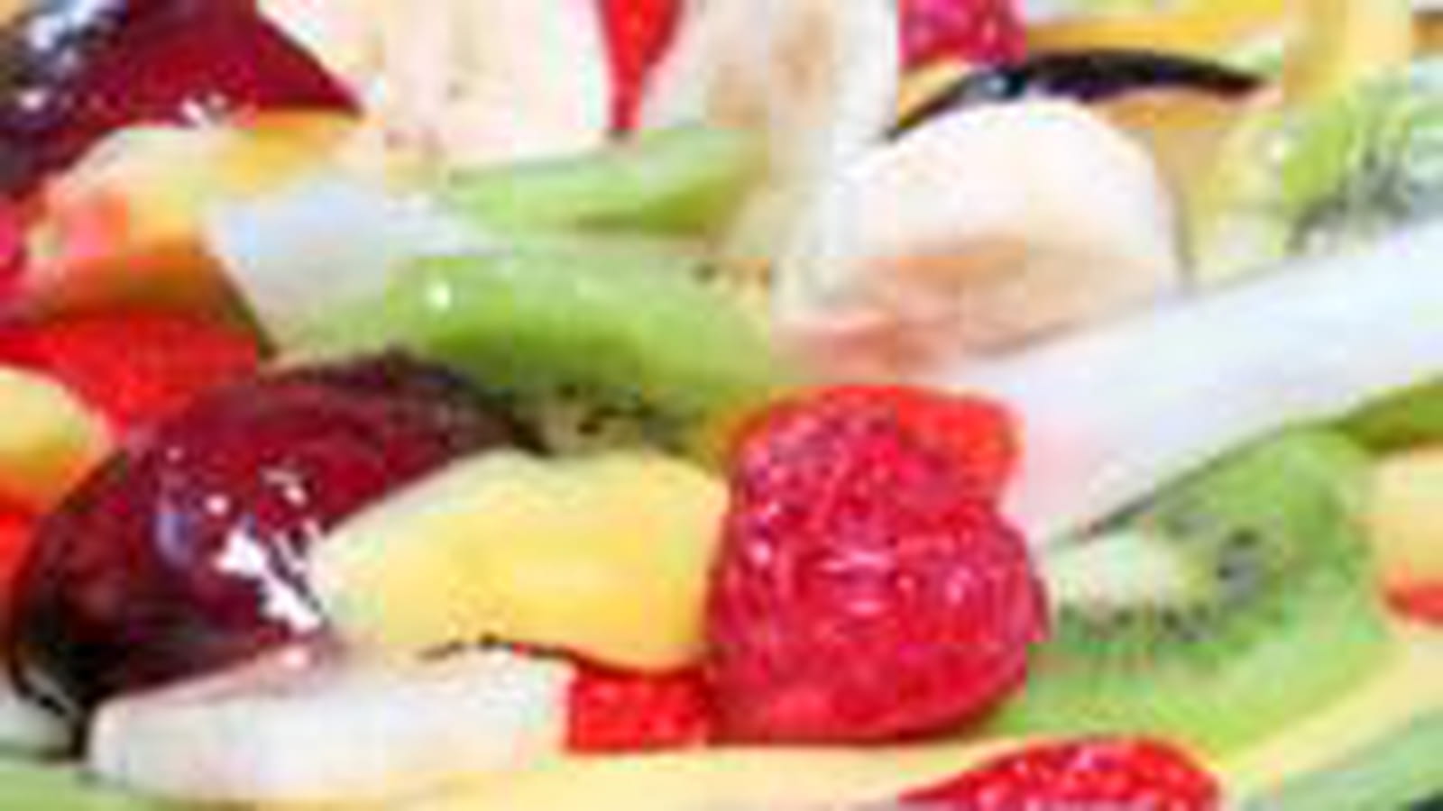 Tarte-salade de fruits