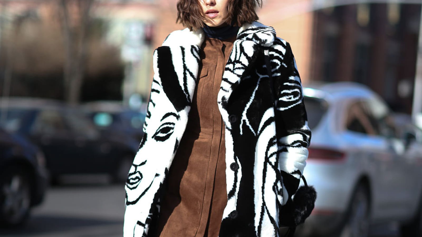 Le manteau arty