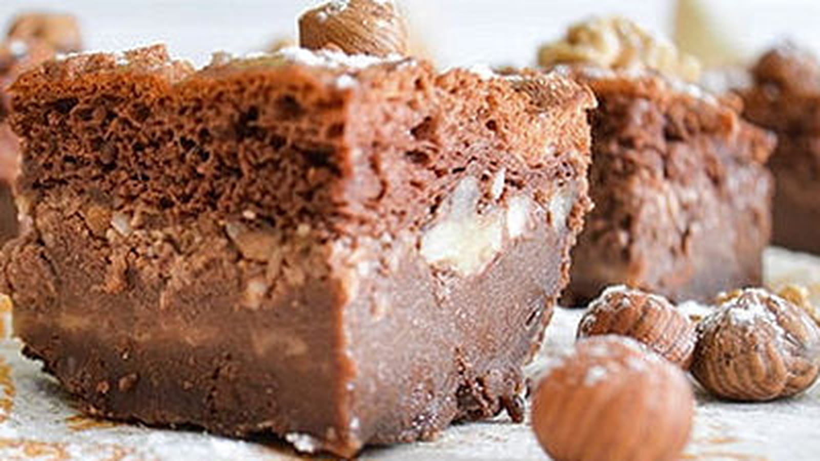 Brownie façon gâteau magique