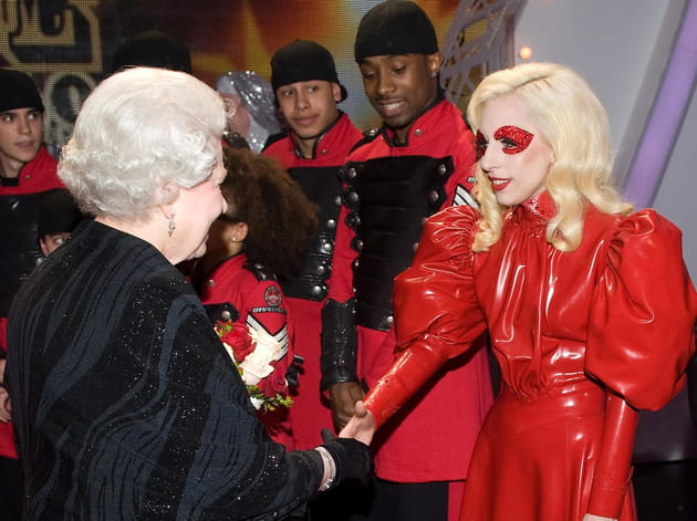 Avec Lady Gaga, en 2009