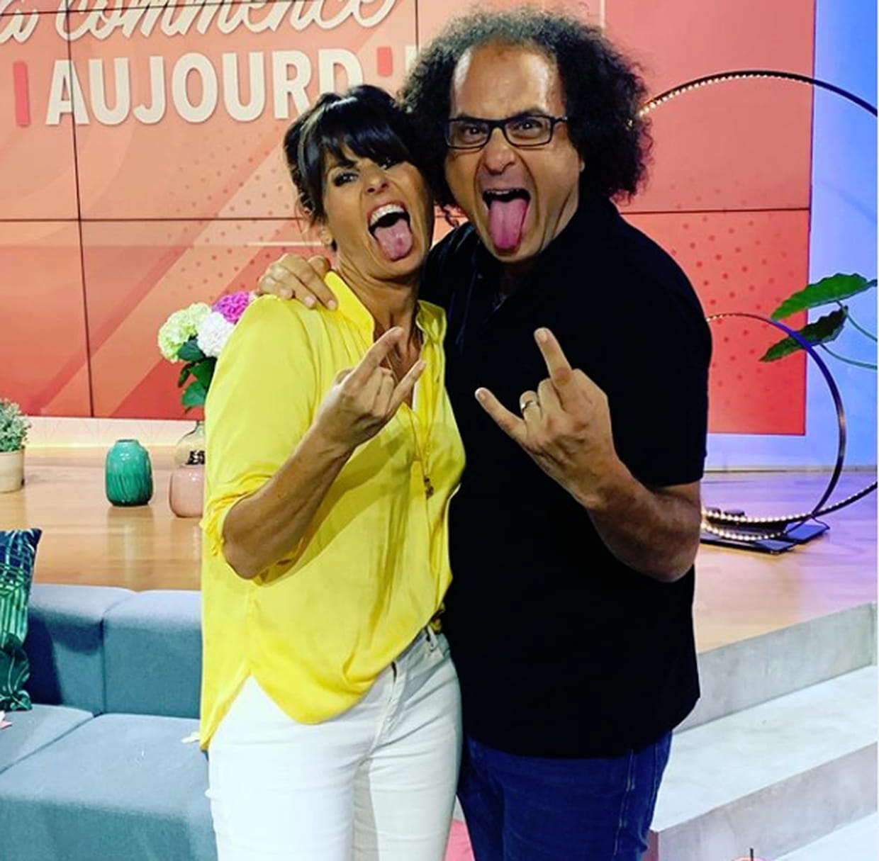 Laurent Karila épouse Faustine Bollaert et Laurent Karila se la jouent rock n'roll