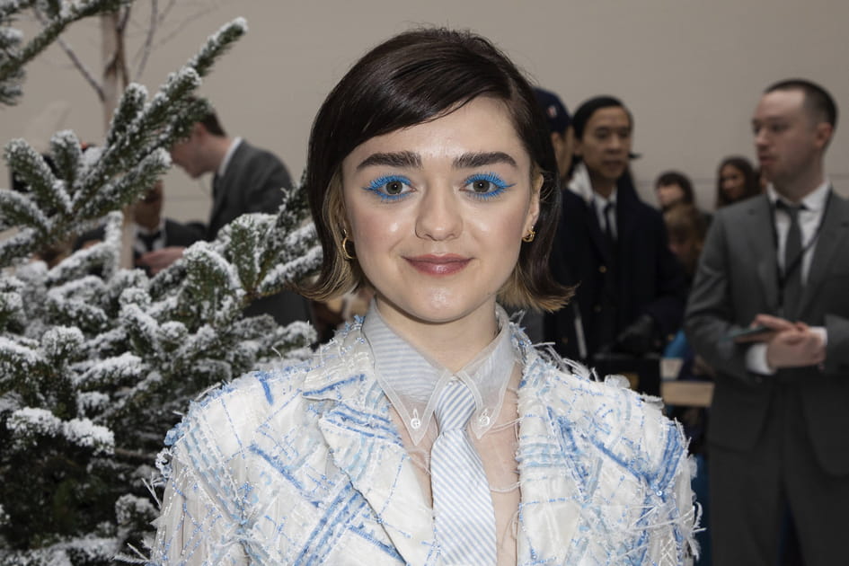 Maisie Williams et ses yeux total blue