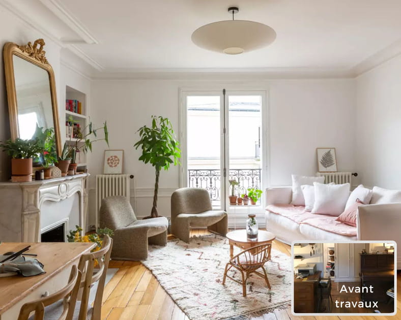 Avant-apr&egrave;s&nbsp;: la bonne id&eacute;e qui a tout chang&eacute; dans cet appartement mal agenc&eacute;