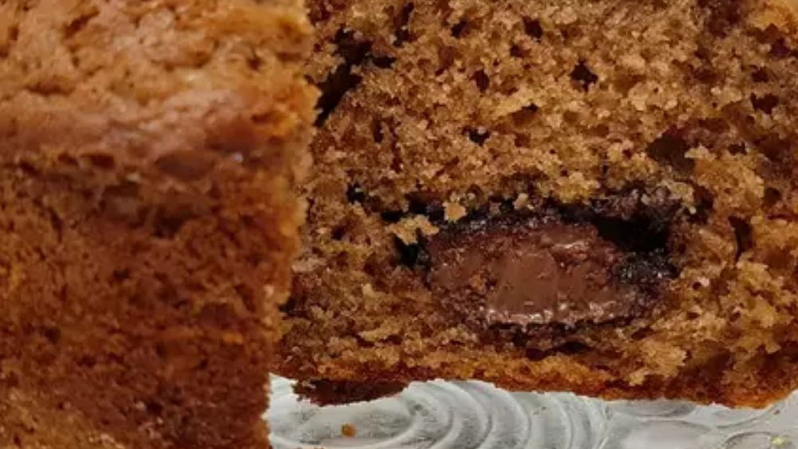 Muffins chocolat au lait et pâte à tartiner