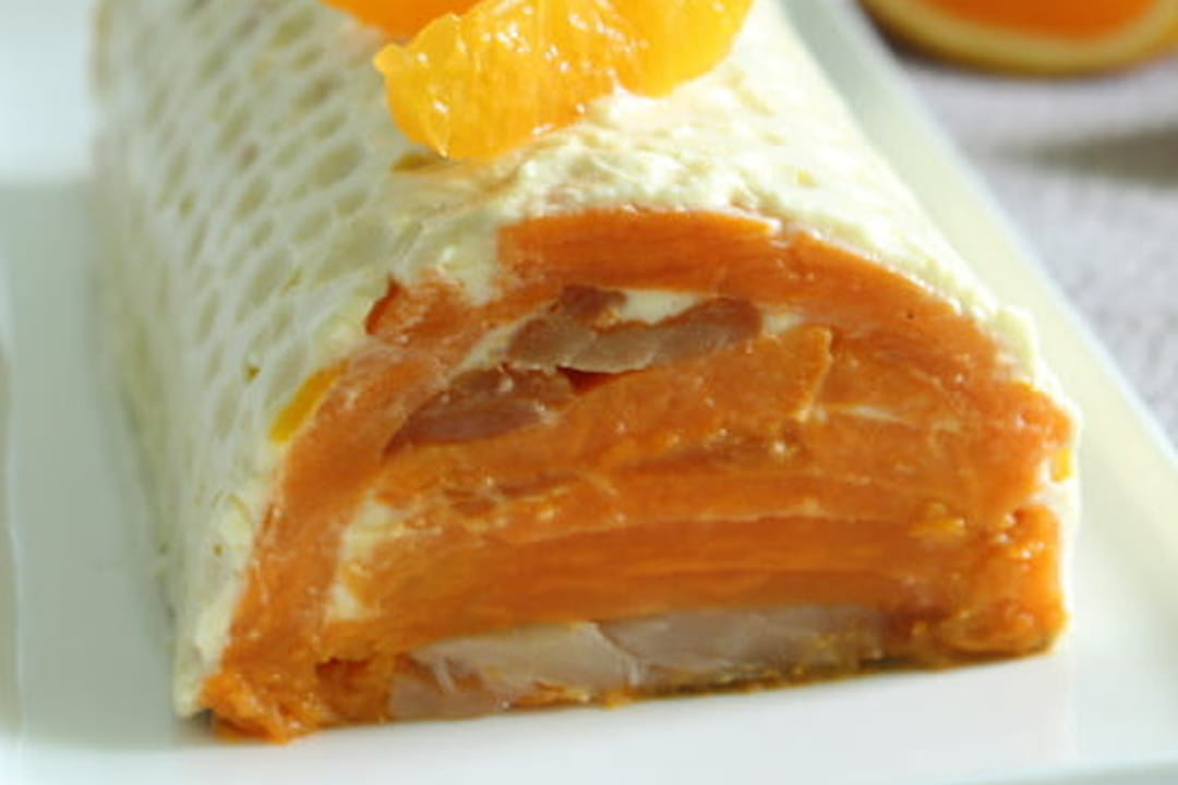 Terrine de haddock à la patate douce et aux agrumes