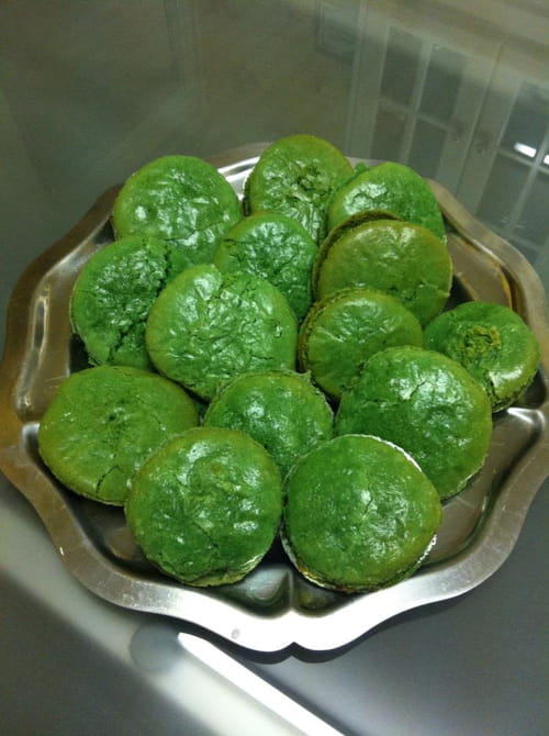 Macarons à la pistache