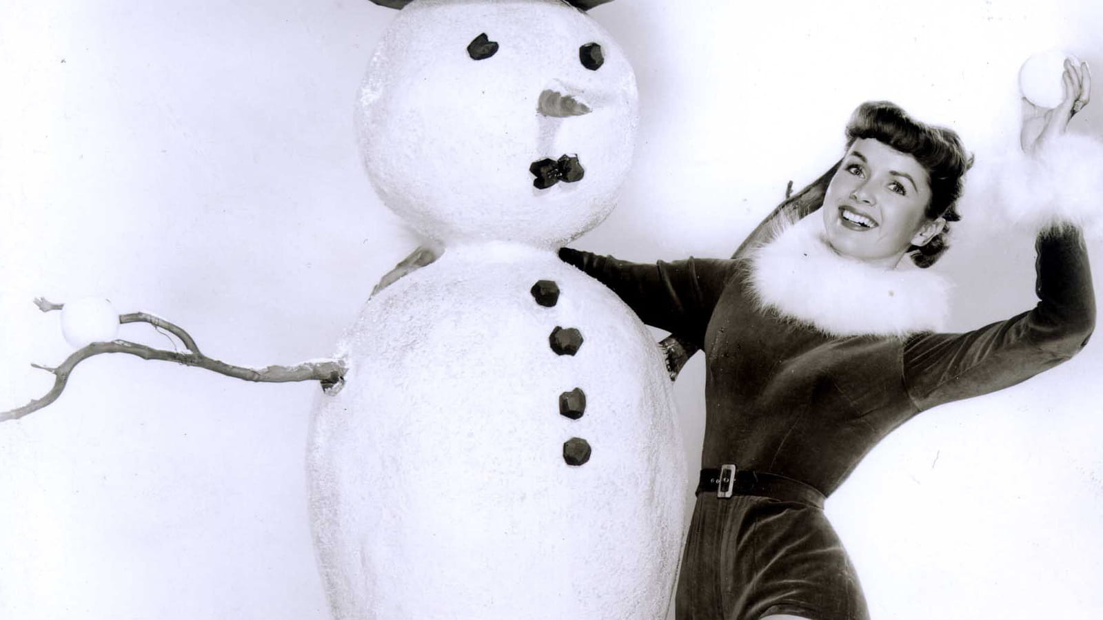 Debbie Reynolds en mère Noël 