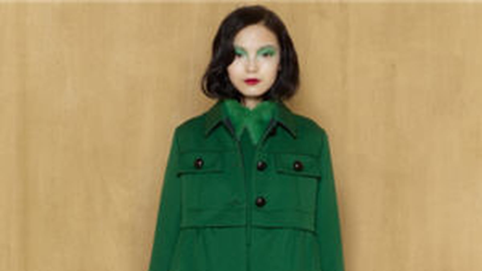 Le manteau vert de Louis Vuitton