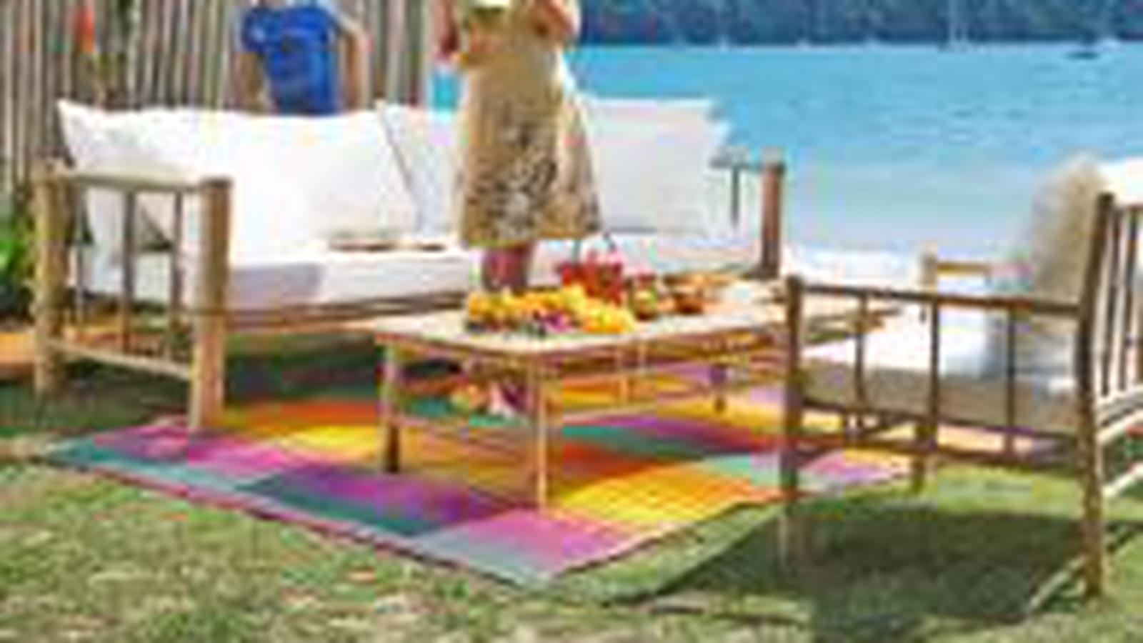 Tapis rayé