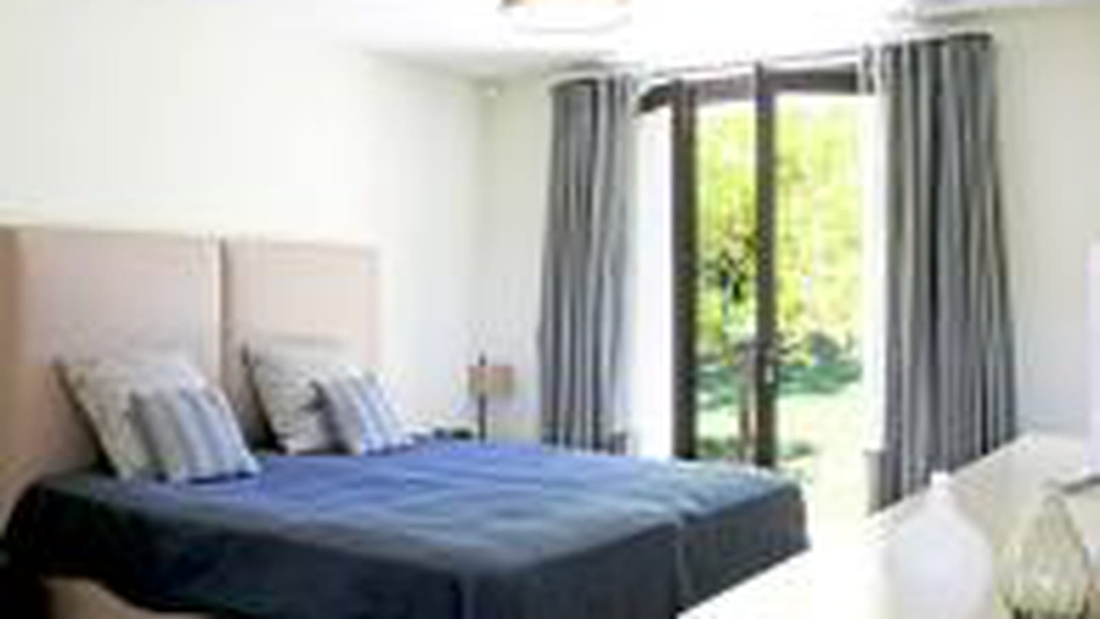 Chambre bleue