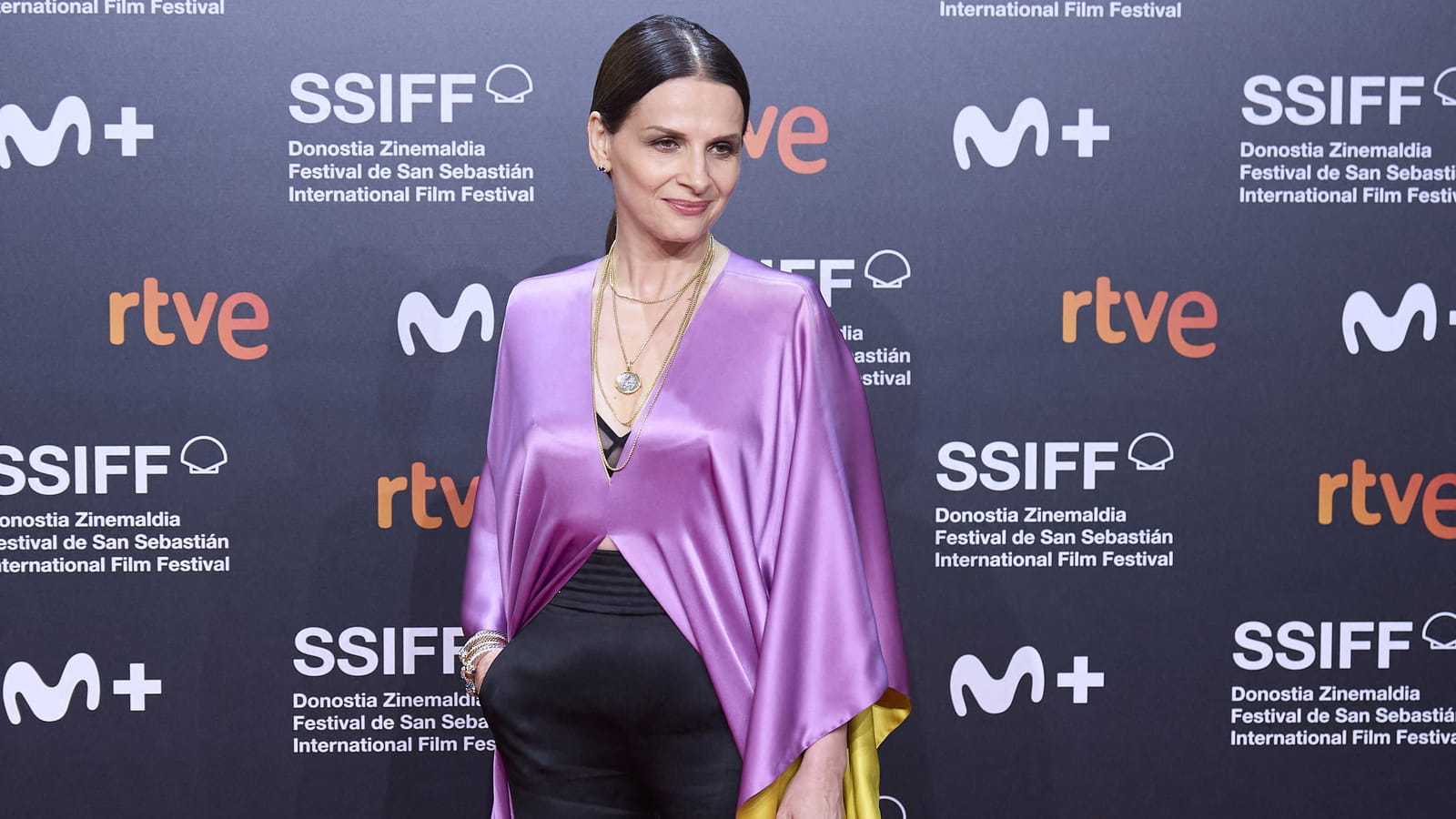 Juliette Binoche le 18 septembre 2022