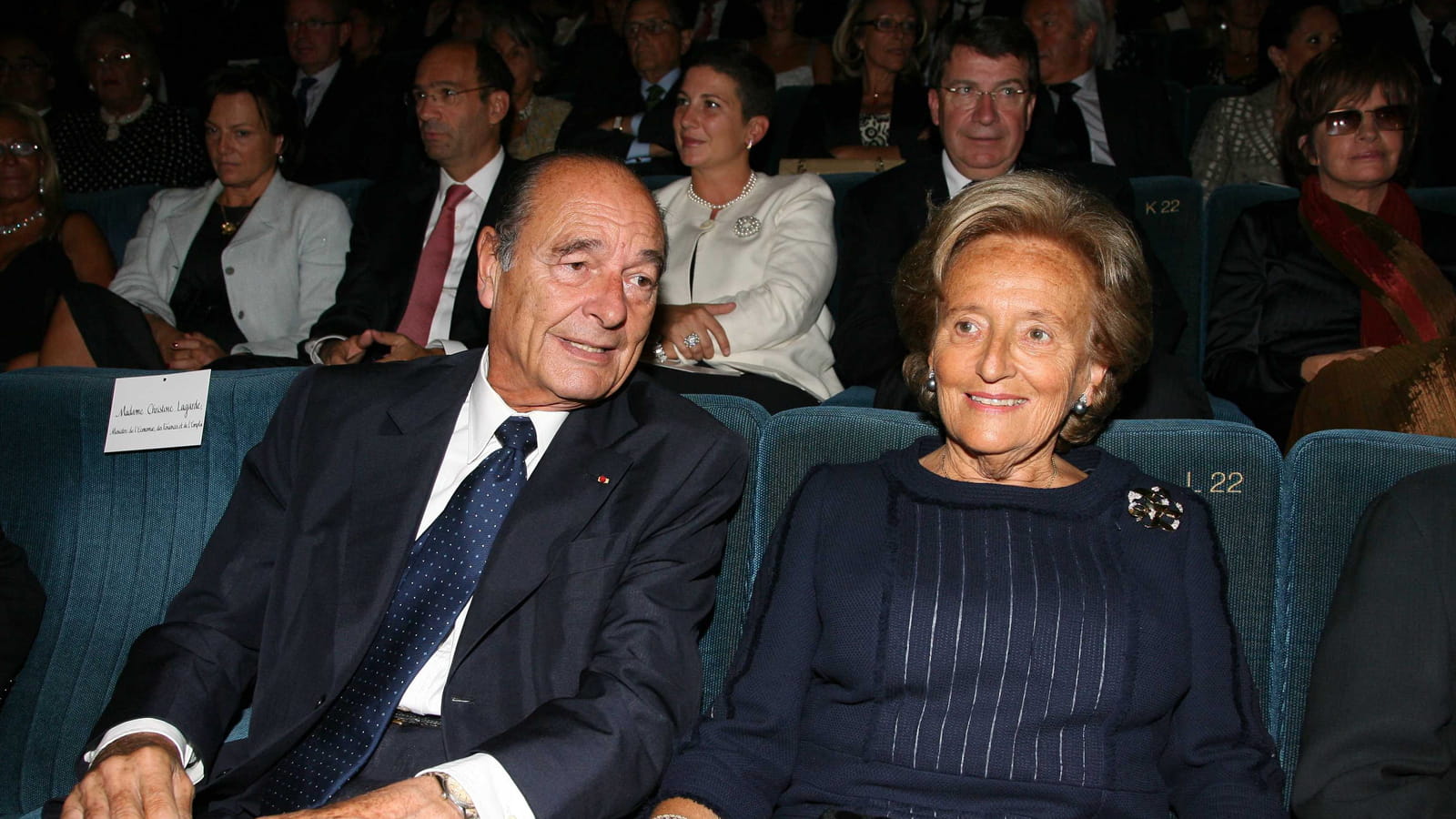 Jacques Chirac et Bernadette Chirac