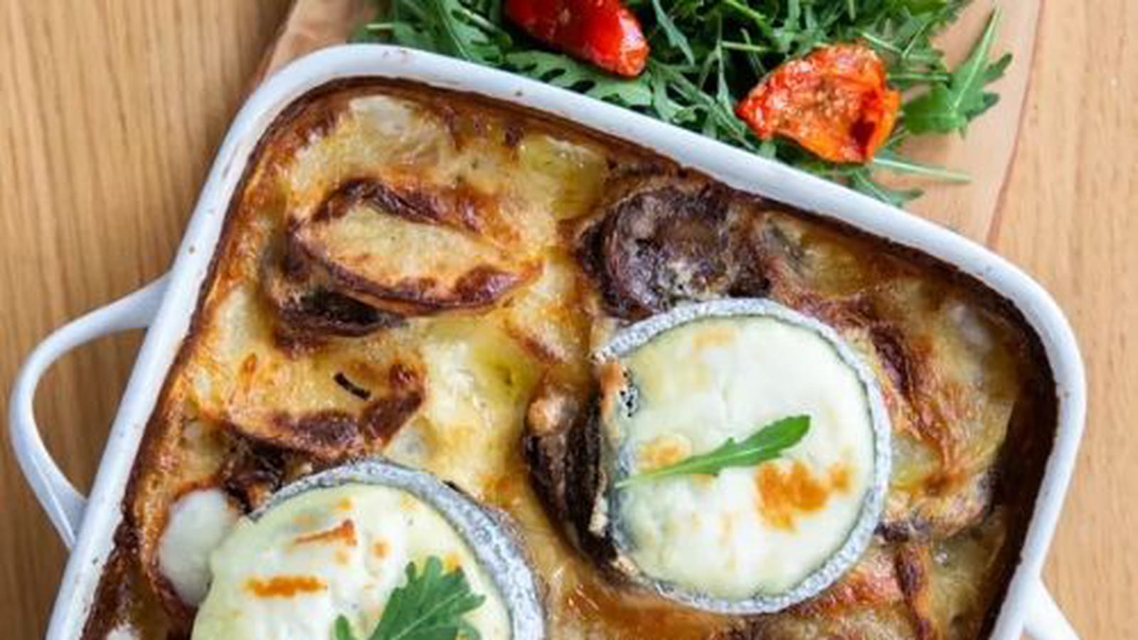 Gratin d’andouille, pommes de terre & Selle-sur-Cher
