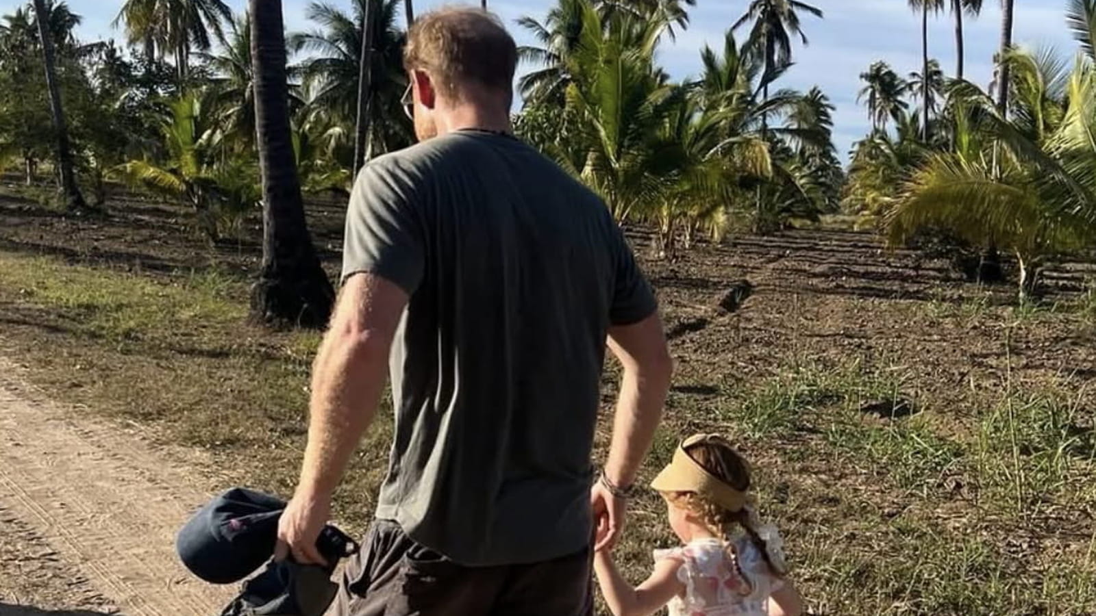 Le prince Harry et sa fille Lilibet