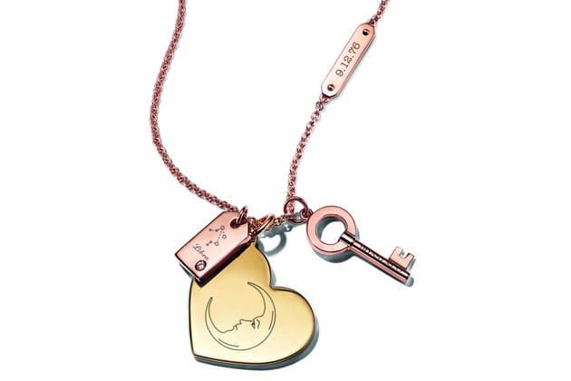 Charms "Plaque", "Coeur" et "Modern Keys" de Tiffany & Co.