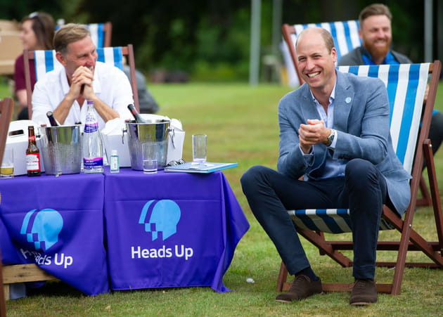 William, tout sourire