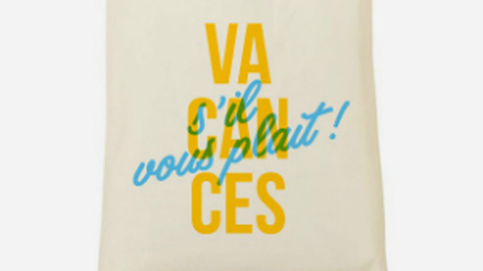 Tote bag Wooop