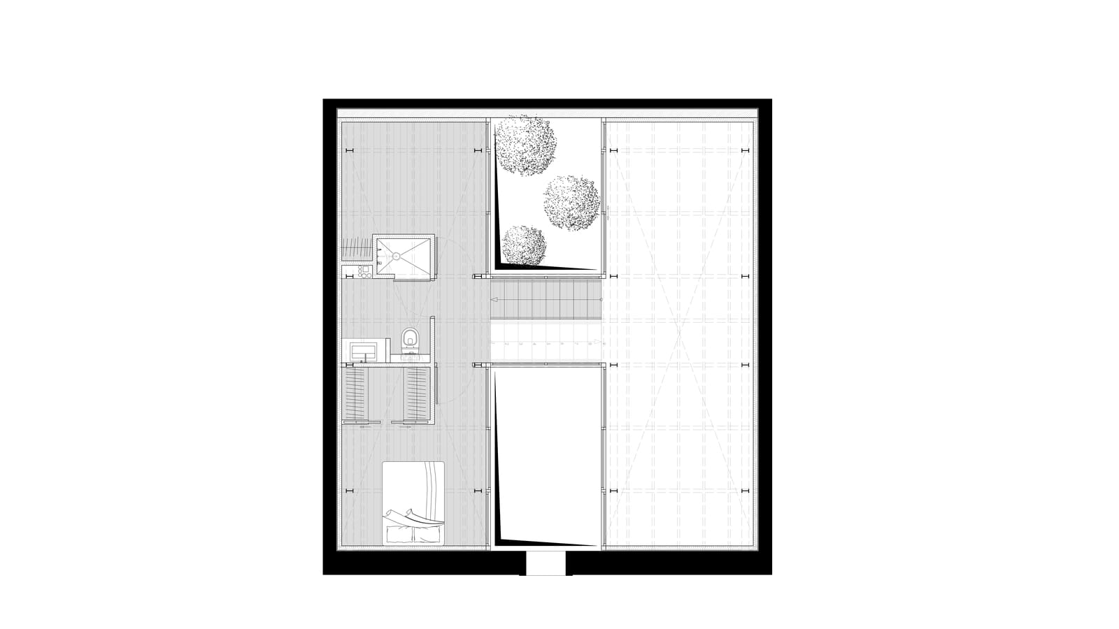 Plan niveau chambres 