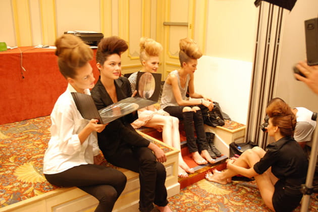 Les photos des backstage