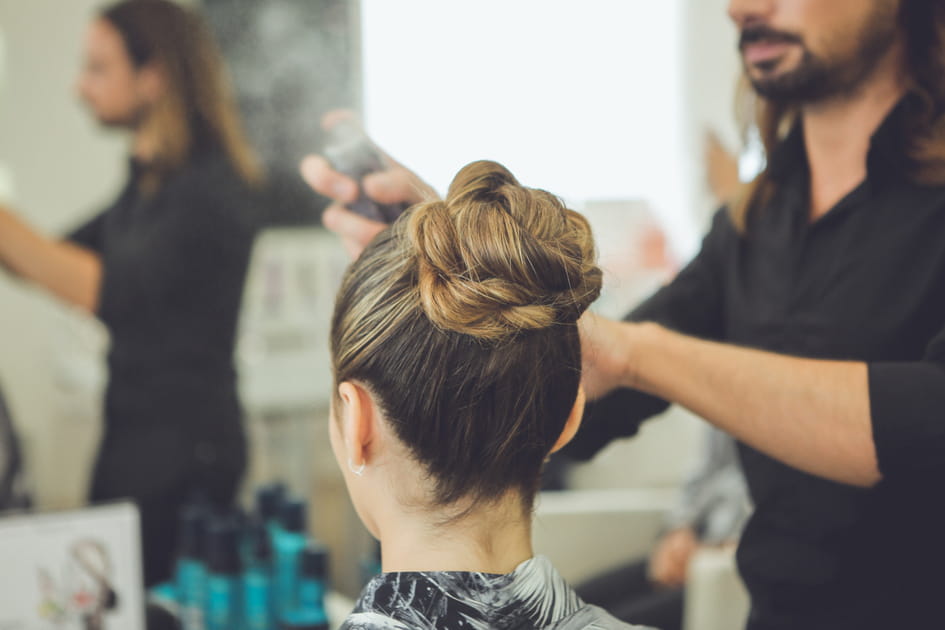 Chignon torsad&eacute;
