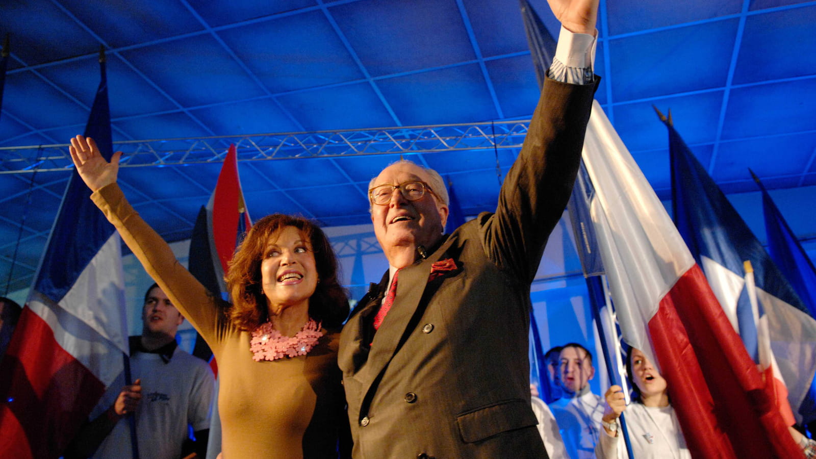 Jany Le Pen et Jean-Marie Le Pen