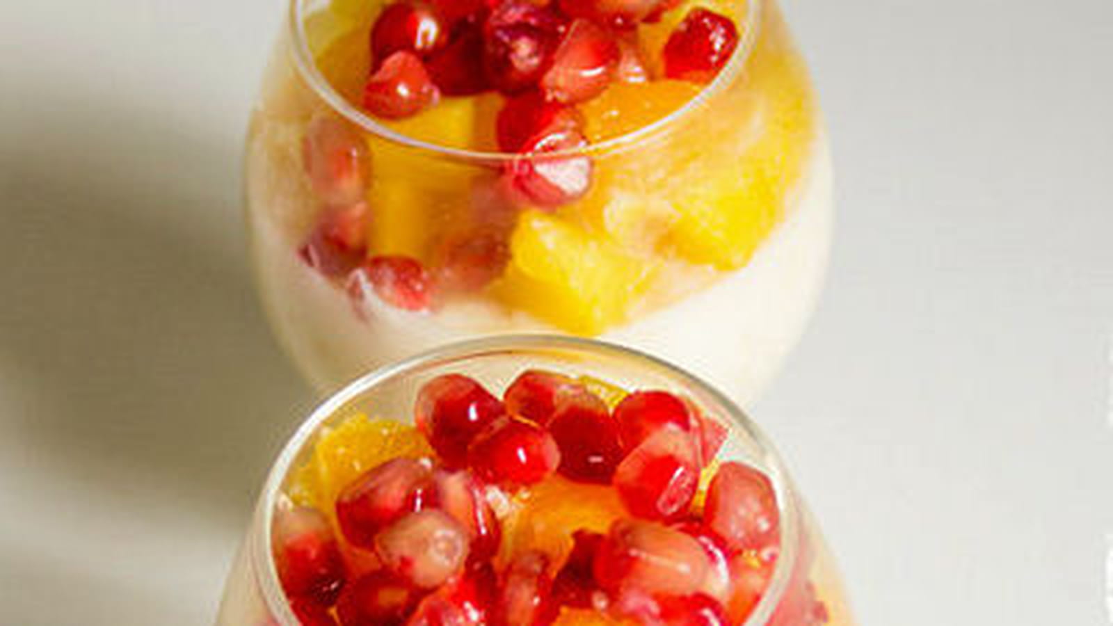 Riz au lait vanillé fruits exotiques