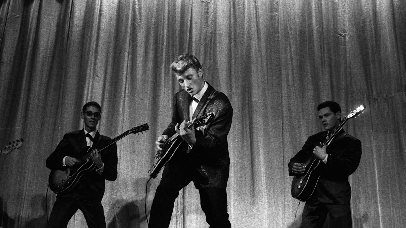 Première scène à l'Olympia, en 1961