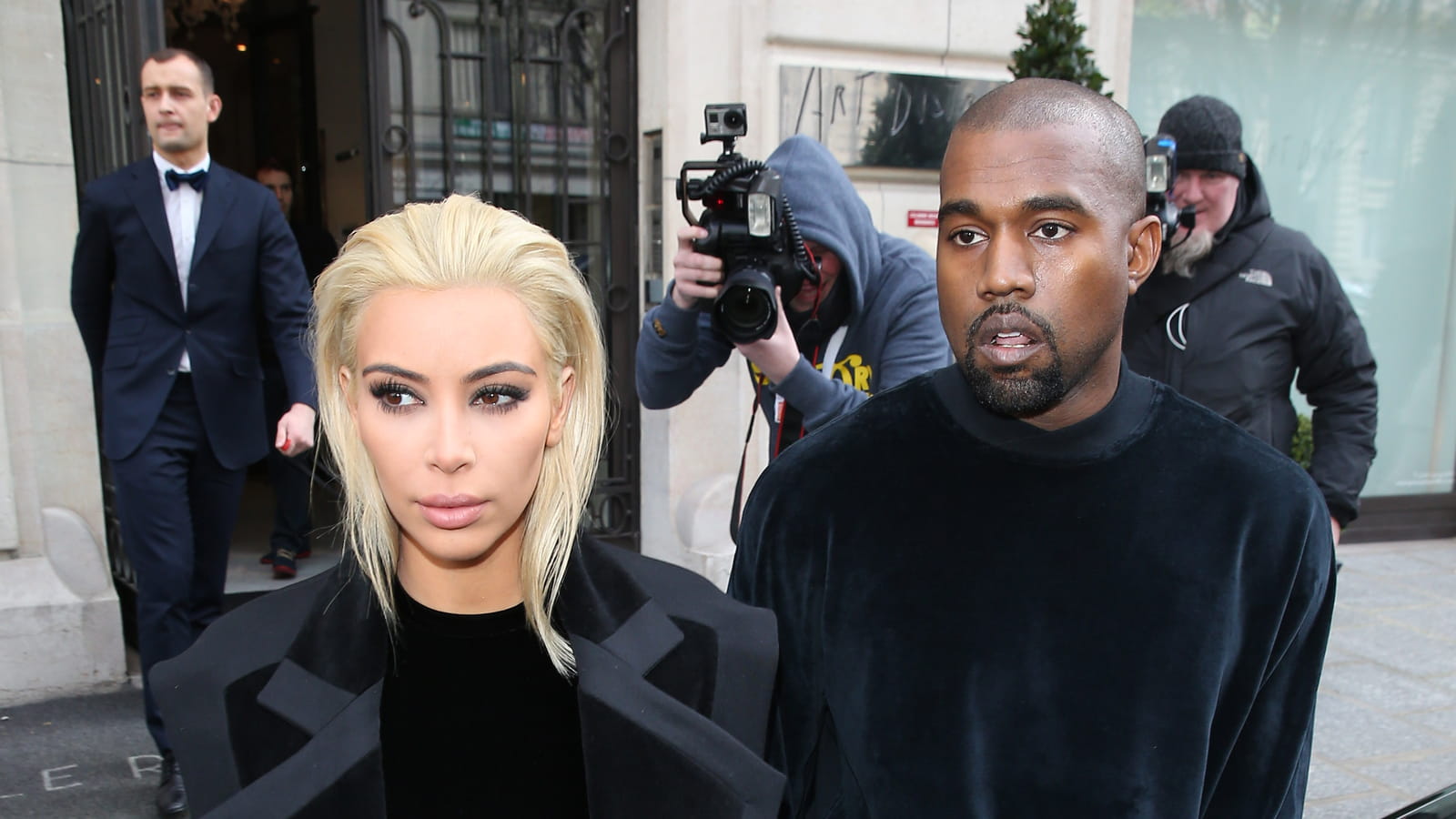 Kim Kardashian et Kanye West