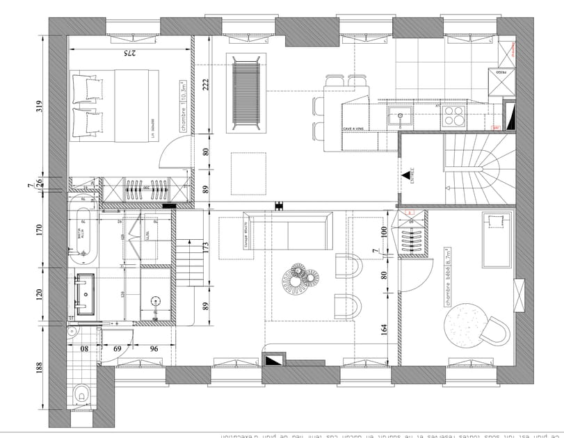 Le plan apr&egrave;s travaux