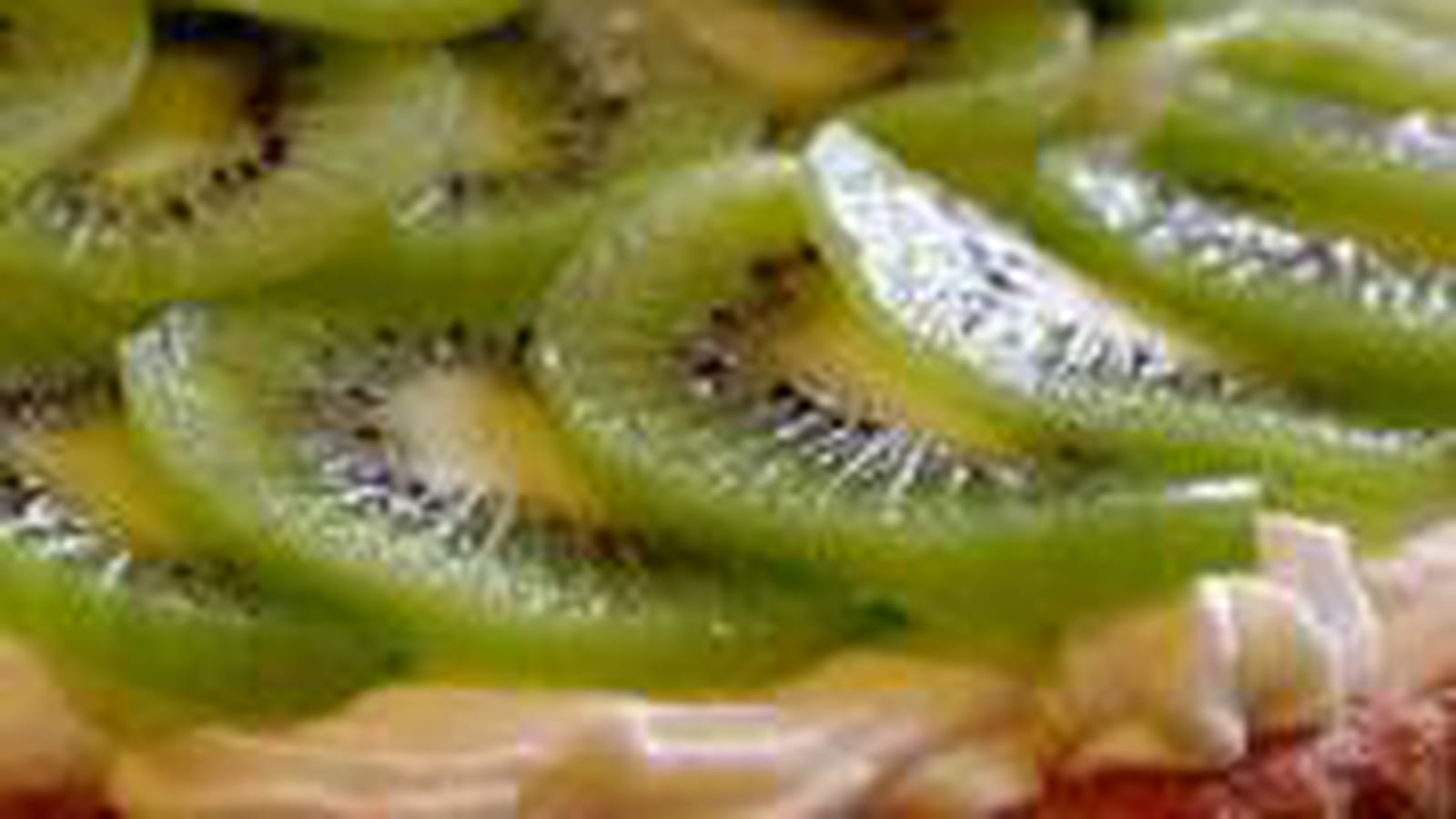 Tarte fine et light aux kiwis