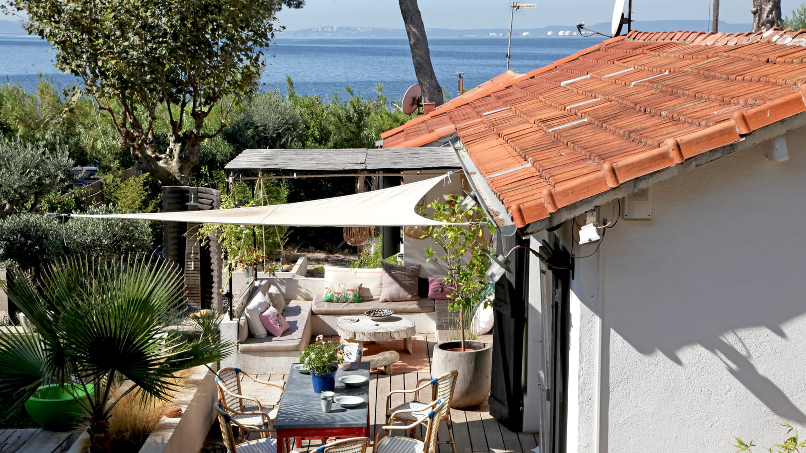 Terrasse de cabanon