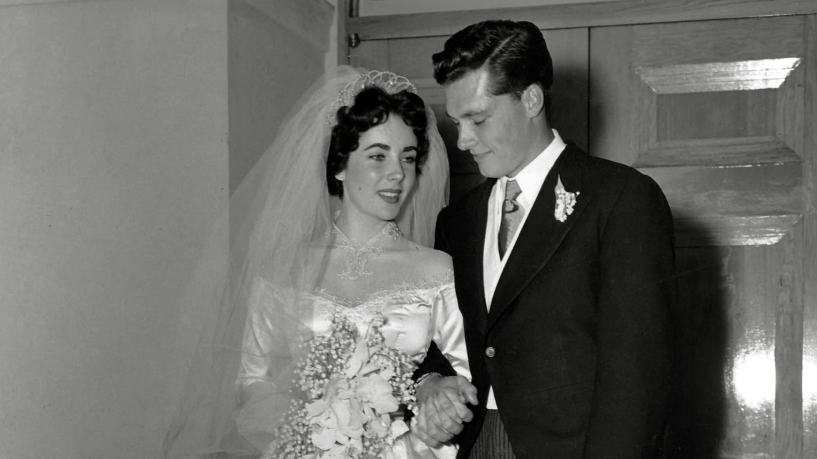 Elizabeth Taylor et Conrad Nicholson Hilton