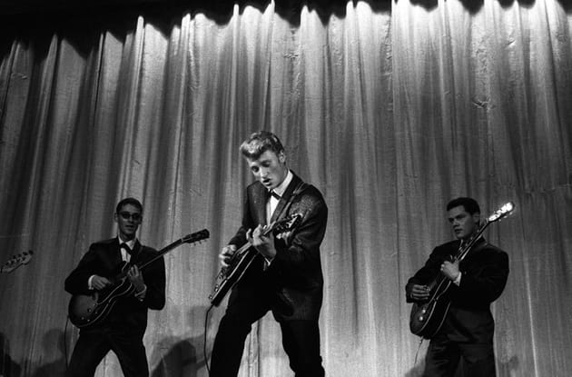 Premi&egrave;re sc&egrave;ne &agrave; l'Olympia, en 1961