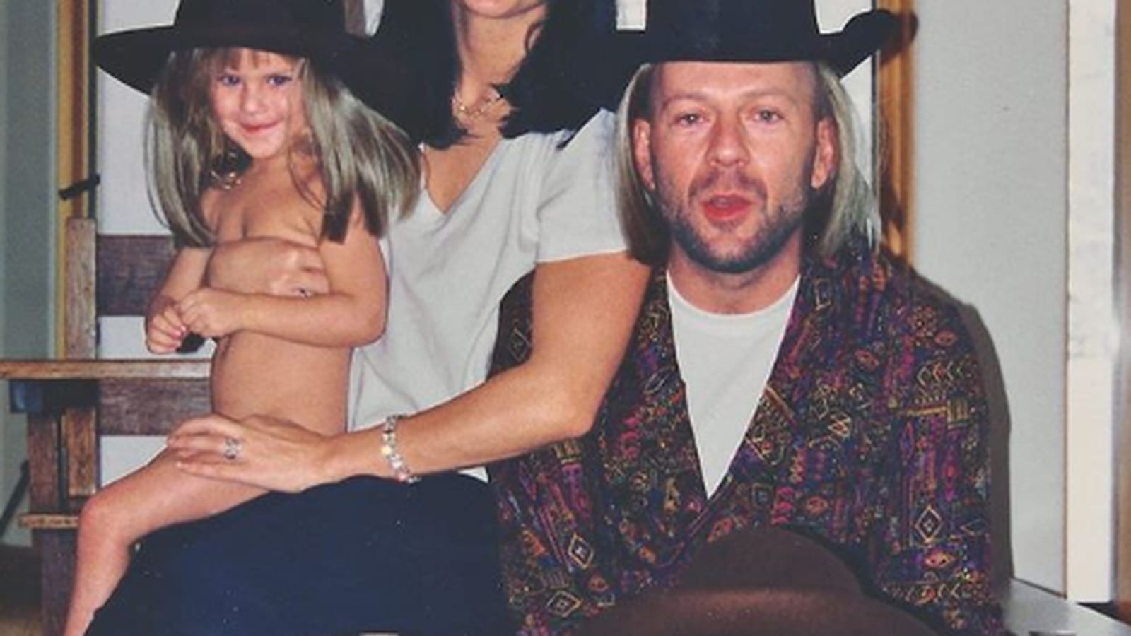 Tallulah Willis, Demi Moore, Bruce Willis, Scout Larue Willis et Rumer Willis