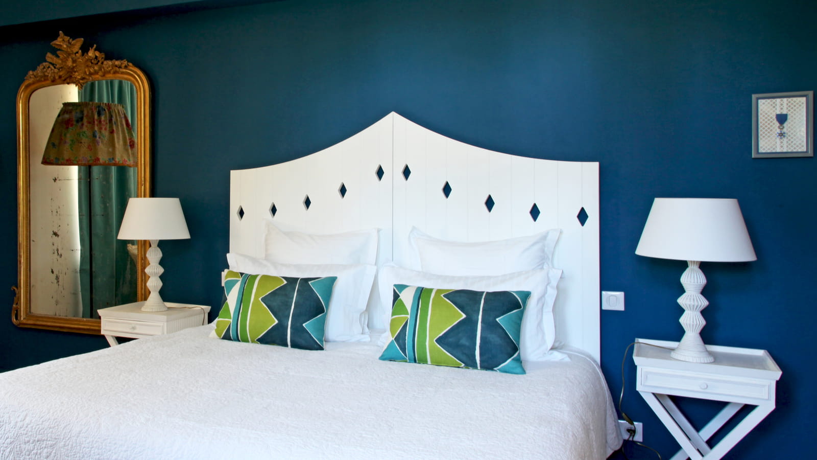 Chambre bleue