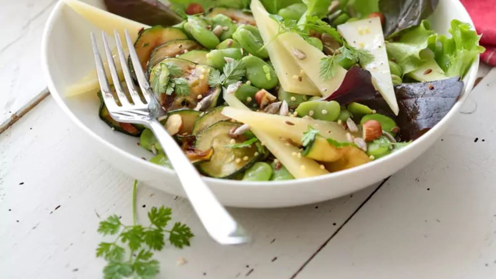 Salade de Printemps à l’AOP Ossau-Iraty