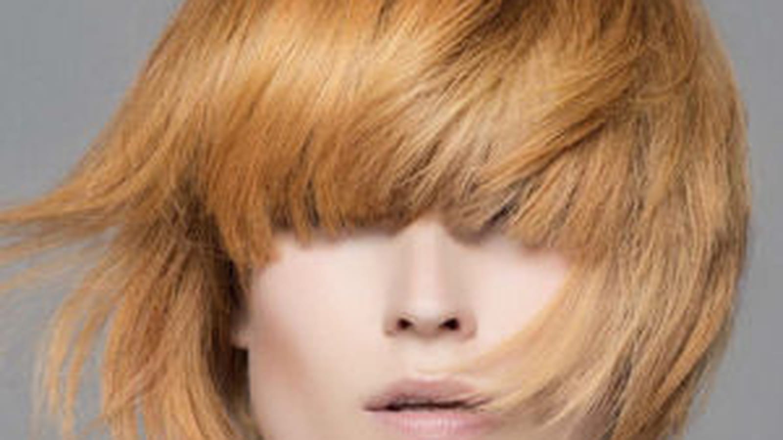 Coupe courte avec frange longue