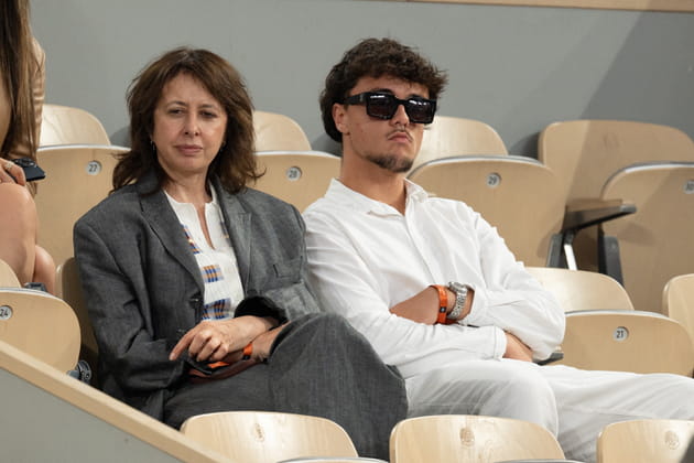 Val&eacute;rie Bonneton assiste &agrave; Roland-Garros