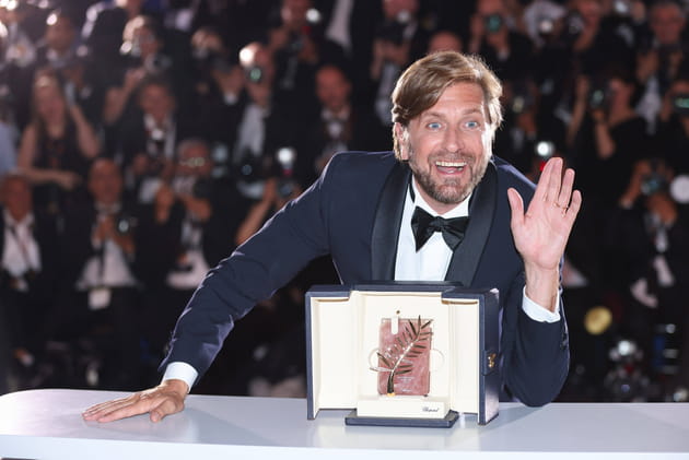 Ruben &Ouml;stlund, r&eacute;compens&eacute; de la palme d'Or pour "Sans Filtre"
