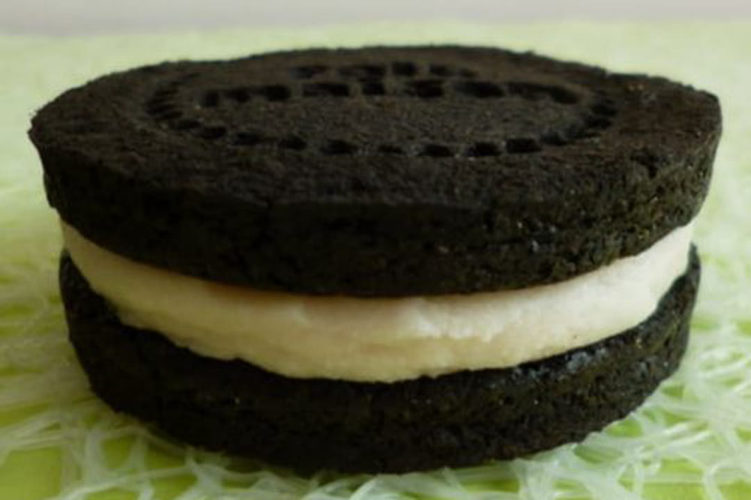 Vegan creamy oréo