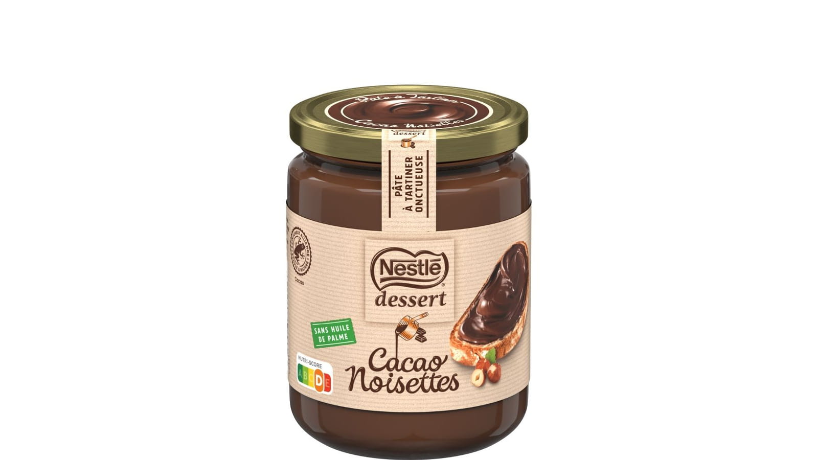 Pâte à tartiner cacao et noisettes de Nestlé Dessert
