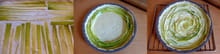 Quiche aux spirales de poireaux : Etape 5