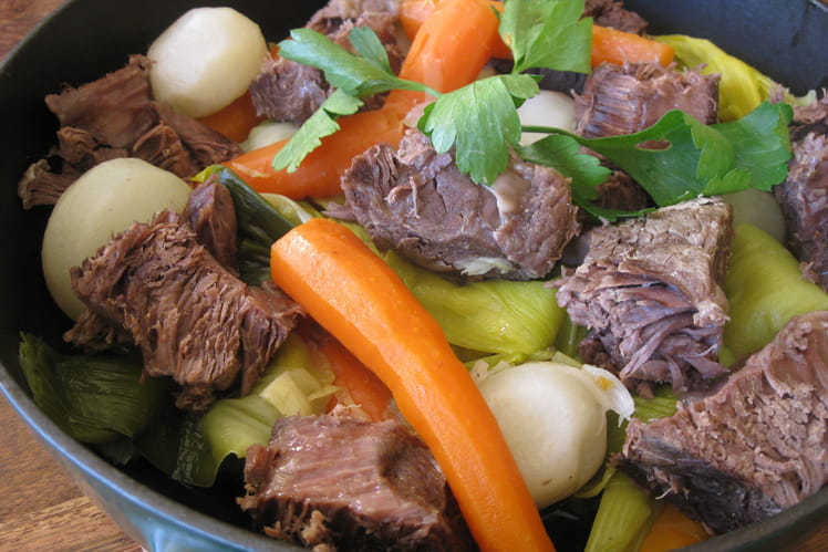 Pot-au-feu au paleron de bœuf