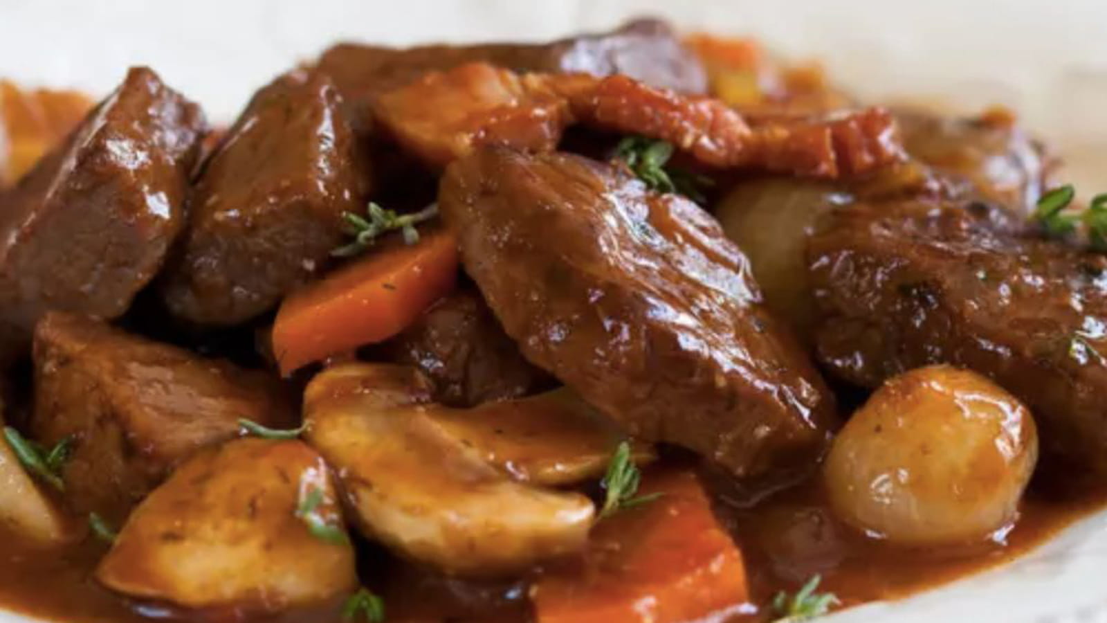 Boeuf bourguignon au Thermomix
