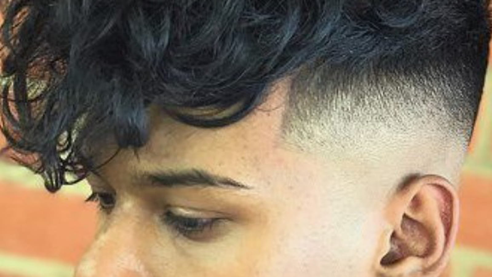 Coupe taper ondulée pour homme